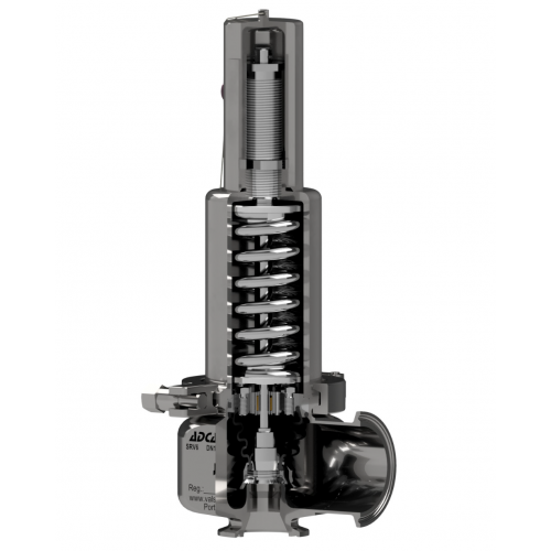 Hygienic safety relief valves SRV6