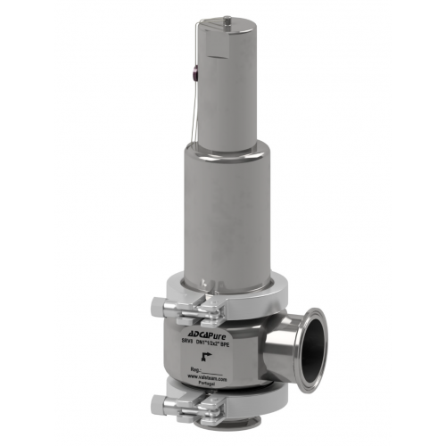 Hygienic safety relief valves SRV8