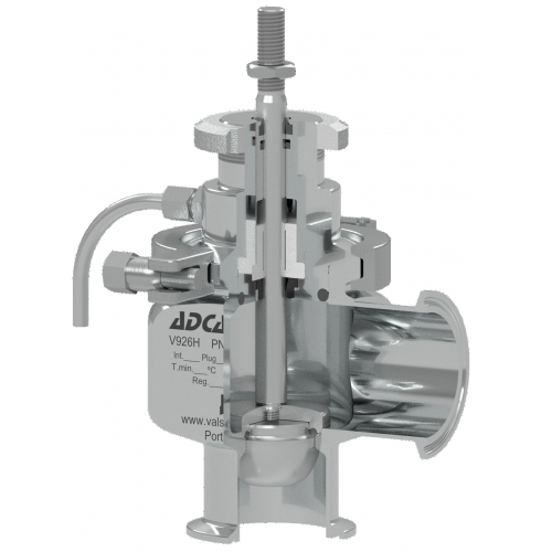Two-way aseptic control valves V926H