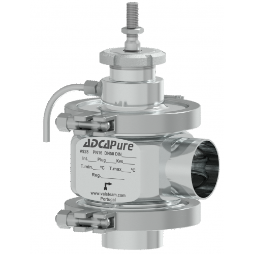Two-way hygienic control valves V928