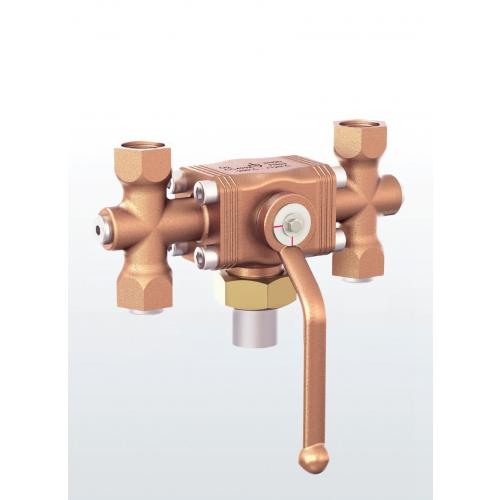 Bronze diverter valve with threaded connections SERIES 2781 