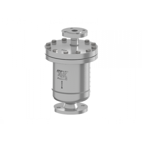 Eliminador de aire y gas para redes de líquidos AE47.2 (Acero inoxidable de 11/2” x 1”, 2” x 1”, DN 40 x DN 25 y DN 50 x DN 25)