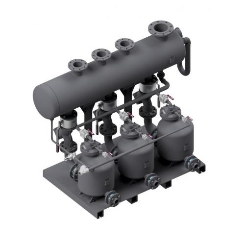ADCAMAT packaged automatic pump POPS-KT (Triplex) 