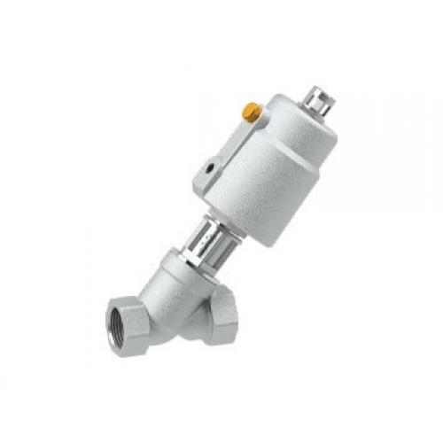 Pneumatic on/off angle seat PAV21 (Threaded)