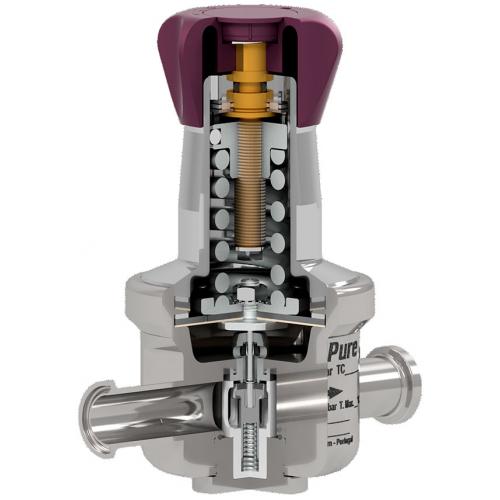 Sanitary pressure reducing valves P130K