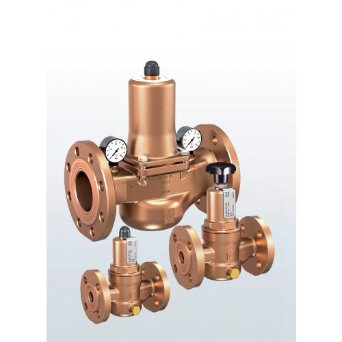 Pressure reducing valve in bronze flanged connections series 682