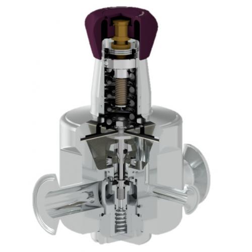 Sanitary pressure reducing valves P130G