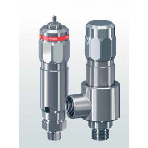 Stainless steel safety relief valve atmospheric discharge threaded connections SERIES 492 