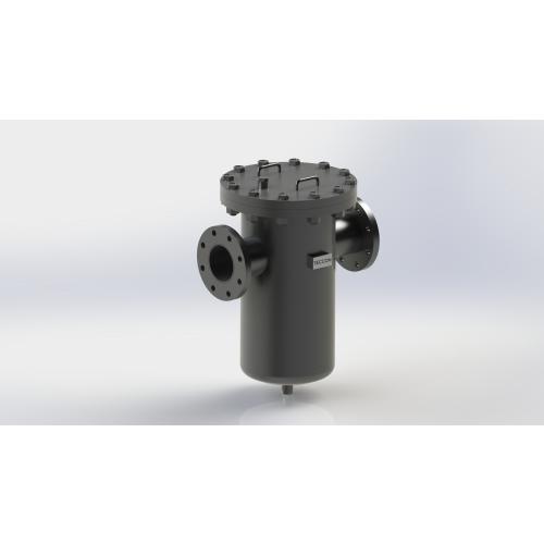 Silngle basket strainer with screw on lid model FCC-500BC