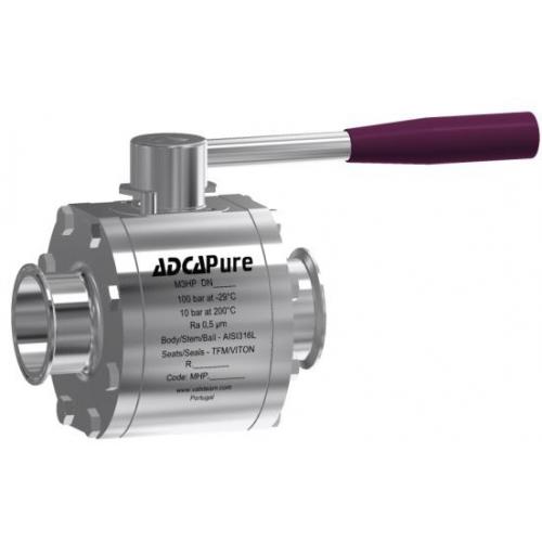 High purity ball valves true bore (2.1/2” – 4” ASME BPE) M3HP