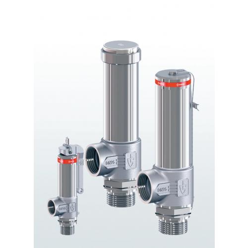 Driogenic safety relief valve in stainless steel angleway threaded connections SERIES 2400