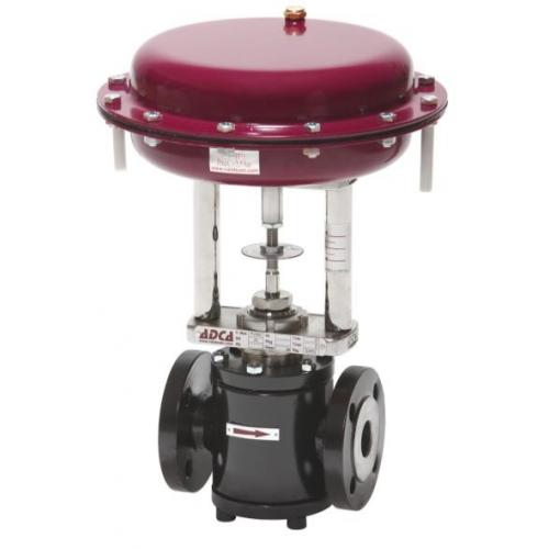 Pneumatic control valves PV40 (V40 globe valves series with linear actuators PA or EL series) 
