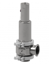 Hygienic safety relief valves SRV8
