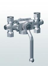 Stainless steel diverter valve with threaded connections SERIES 2700 