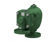 Eliminador de aire y gas para redes de líquidos AE35.2 (Acero al carbono 1” x 1/2”, 1” x 1”; DN 25 x 15, DN 25 x 25) 