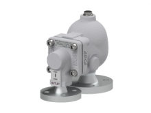 Eliminador de aire y gas para redes de líquidos AE41.2 (Acero inoxidable de 1" x  1/2"; DN 15  DN 25 x 15)