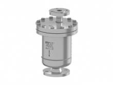 Eliminador de aire y gas para redes de líquidos AE47.2 (Acero inoxidable de 11/2” x 1”, 2” x 1”, DN 40 x DN 25 y DN 50 x DN 25)