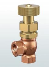Bronze overflow and pressure control valve, threaded and externally adjustable SERIES 608