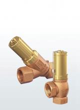 Bronze overflow and pressure control valve type and threaded connections SERIES 617 