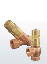 Bronze overflow and pressure control valve type and threaded connections SERIES 618