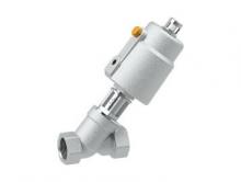 Pneumatic on/off angle seat PAV21 (Threaded)