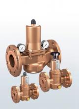 Pressure reducing valve in bronze flanged connections series 682