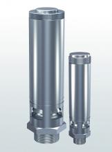 Stainless steel safety relief valve atmospheric discharge threaded connections SERIES 412