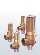 Bronze angleway safety relief valve with threaded connections SERIES 6420