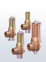 Bronze angleway safety relief valve with threaded connections SERIES 6450