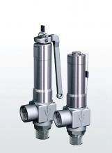Stainless steel angleway safety relief valve threaded connections SERIES 420