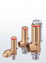 Cryogenic safety relief valve in bronze angular bore with threaded connections SERIES 2480