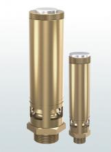 Brass safety relief valve for atmospheric discharge threaded connections 812 SERIES