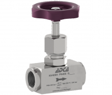 Válvula de aguja de acero inoxidable NV400