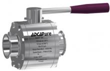 Válvula de bola de 3 piezas alta pureza DN65-100 ASME BPE M3HP