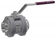 Válvula de bola de 3 piezas higiénica DN 65-100 ASME BPE M3H