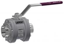 Válvula de bola de 3 piezas higiénica DN 65-100 ASME BPE M3H